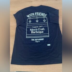 Limited Edition The Benjamin Hollywood X Moo’s Craft BBQ Restaurant - T-Shirt